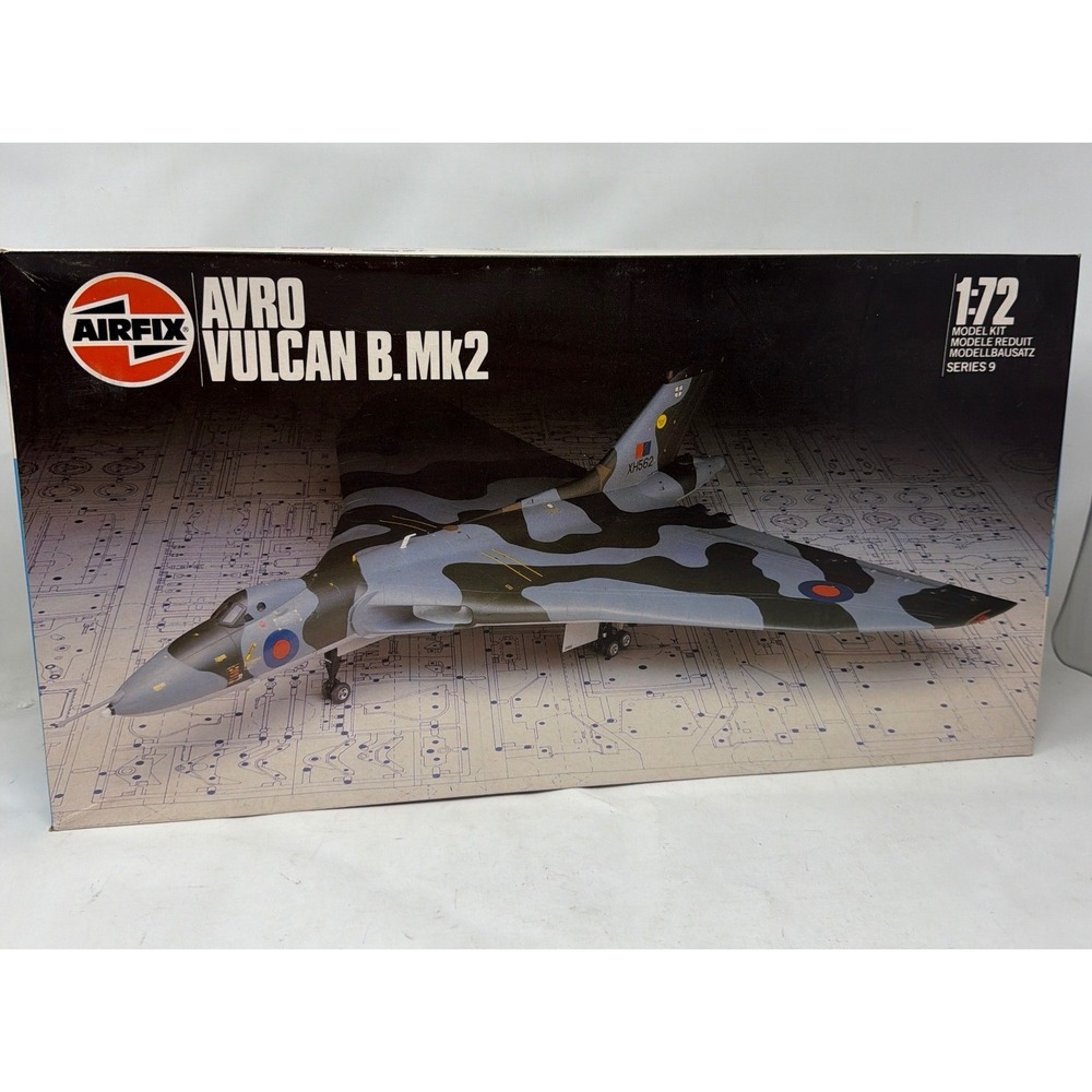Airfix Avro Vulcan B.Mk2 1:72 Model Kit Series 9 Plastic Aircraft A09002